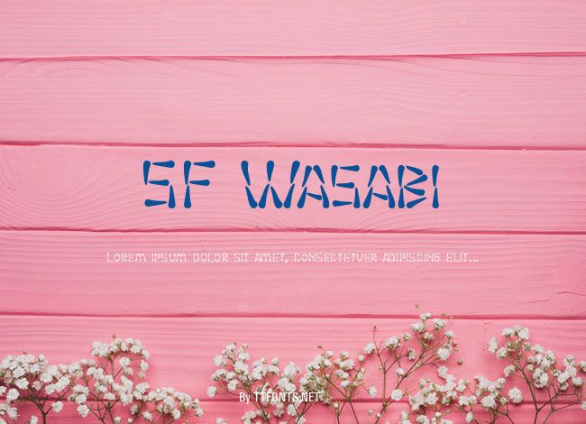 SF Wasabi example