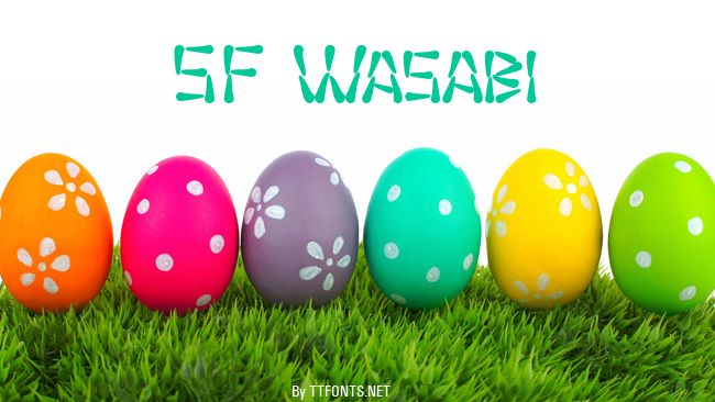 SF Wasabi example