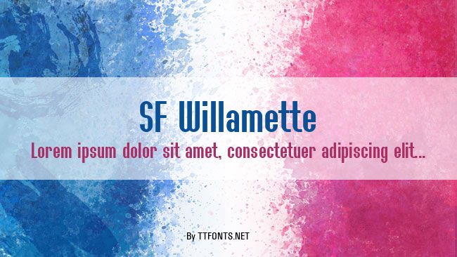 SF Willamette example