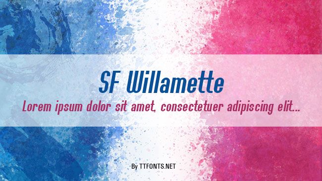SF Willamette example