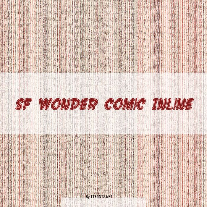 SF Wonder Comic Inline example