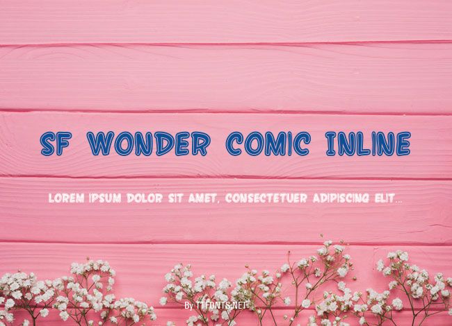SF Wonder Comic Inline example
