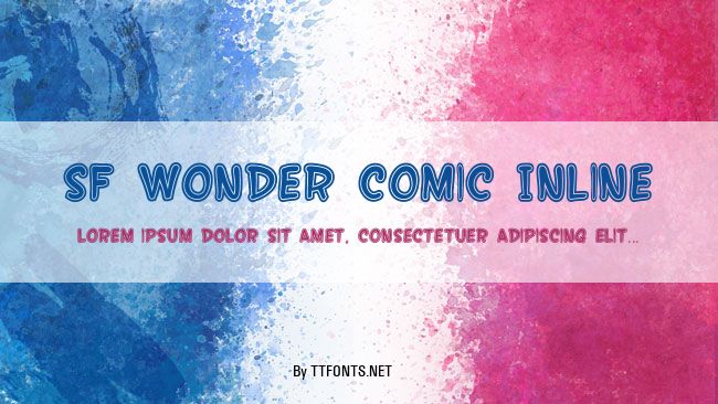 SF Wonder Comic Inline example