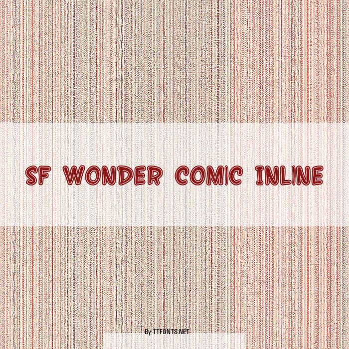 SF Wonder Comic Inline example