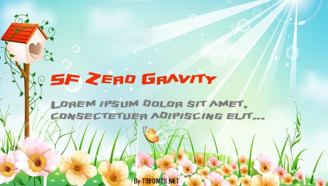 SF Zero Gravity example