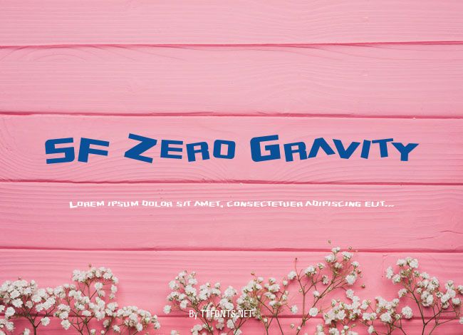 SF Zero Gravity example