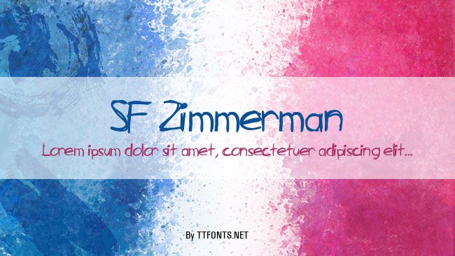 SF Zimmerman example