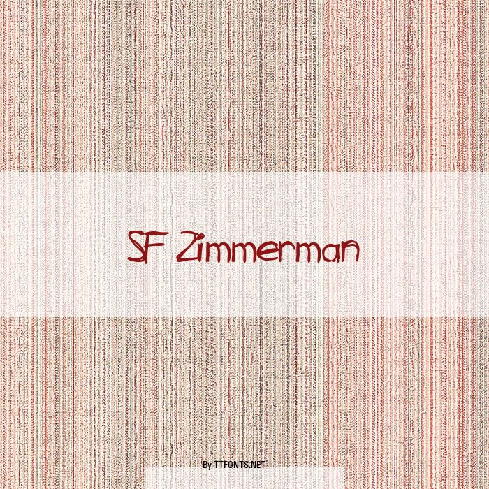SF Zimmerman example