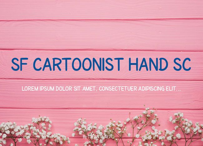 SF Cartoonist Hand SC example