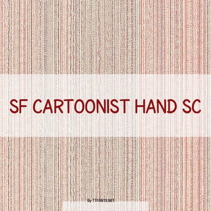 SF Cartoonist Hand SC example