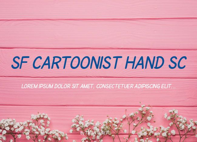 SF Cartoonist Hand SC example