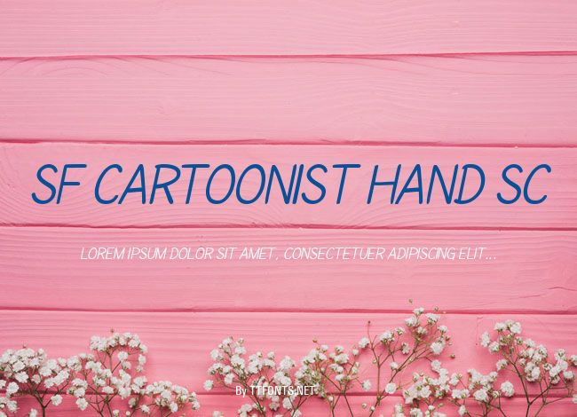 SF Cartoonist Hand SC example