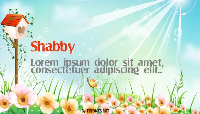 Shabby example
