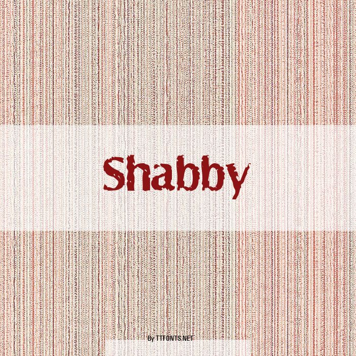 Shabby example