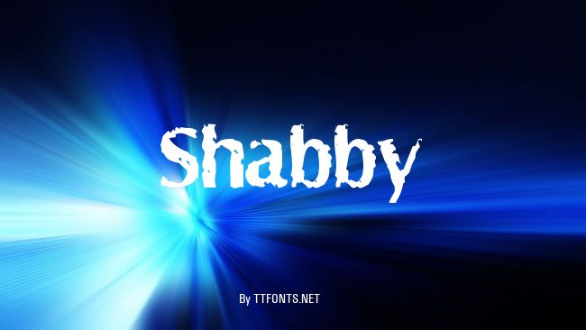 Shabby example
