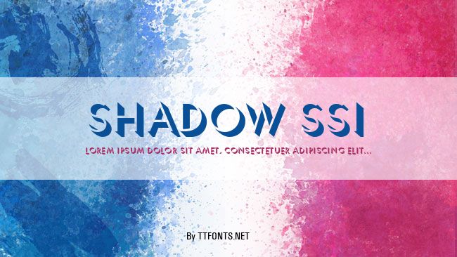 Shadow SSi example