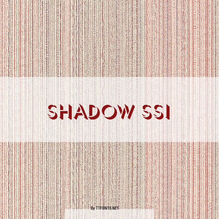 Shadow SSi example