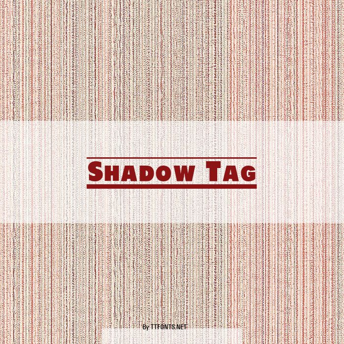 Shadow Tag example