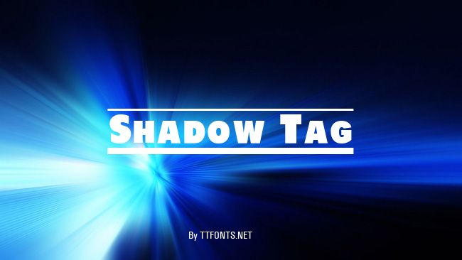 Shadow Tag example