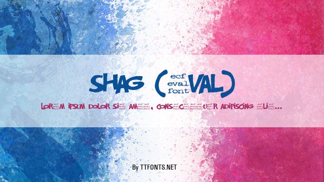shag (eval) example