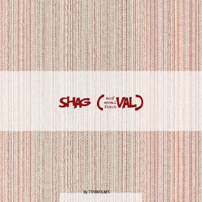 shag (eval) example