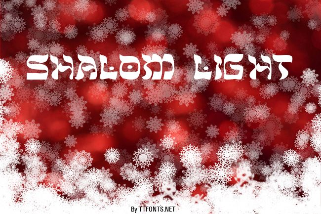 Shalom-Light example