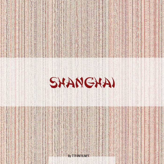 Shanghai example