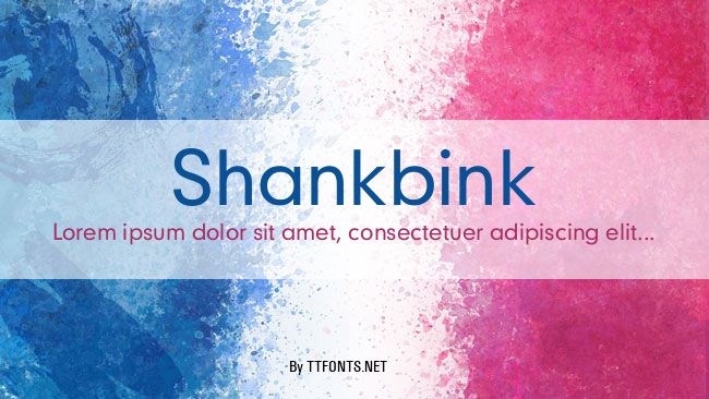 Shankbink example