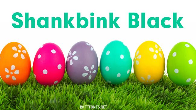 Shankbink Black example
