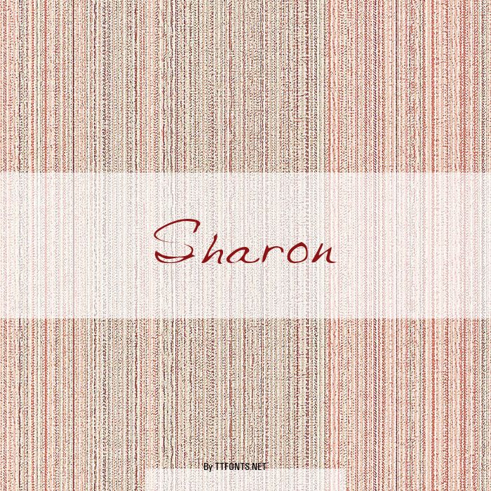 Sharon example