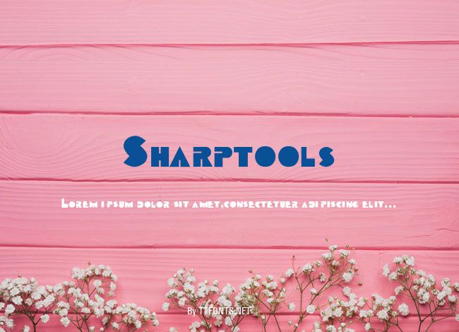 Sharptools example