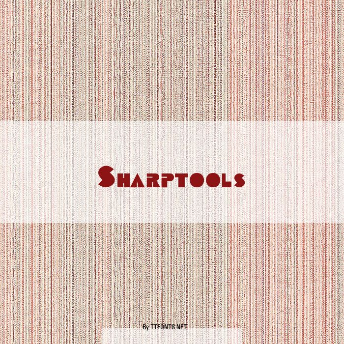 Sharptools example