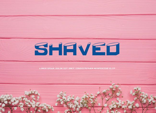 Shaved example