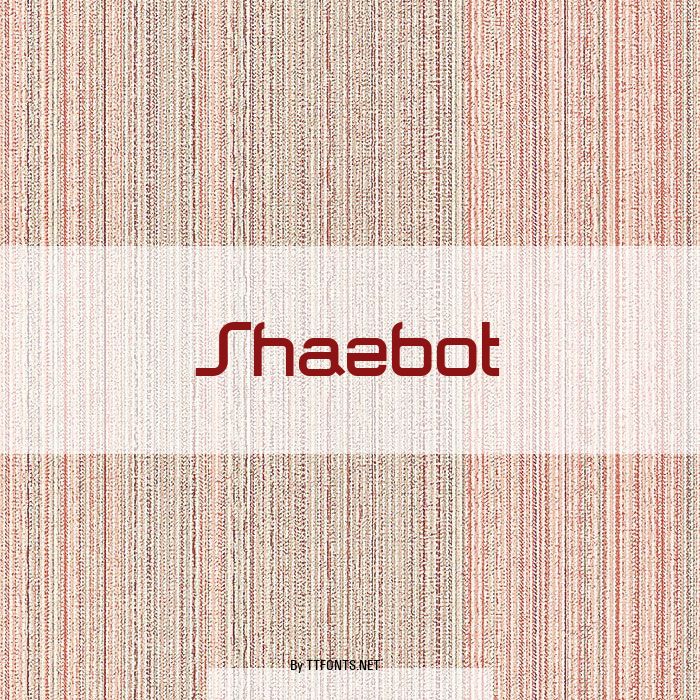 Shazbot example