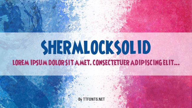ShermlockSolid example