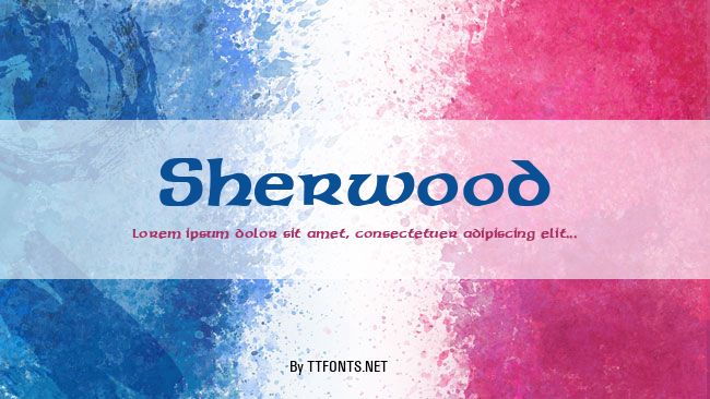 Sherwood example