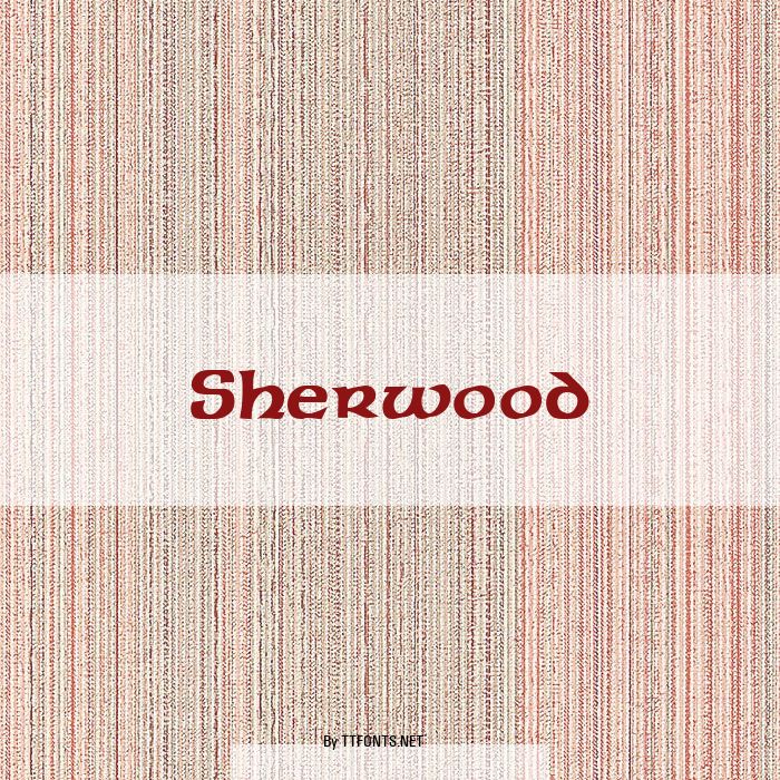 Sherwood example