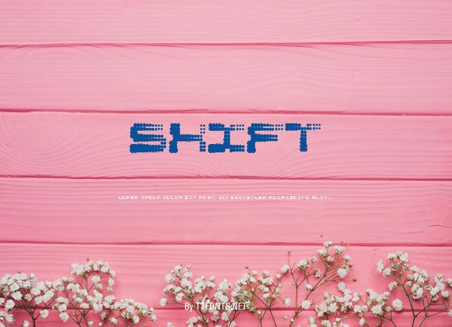 Shift example