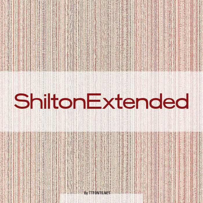 ShiltonExtended example