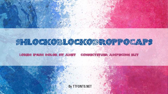 ShlockoBlockoDroppoCaps example