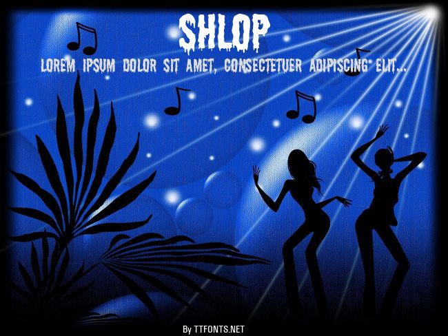 Shlop example