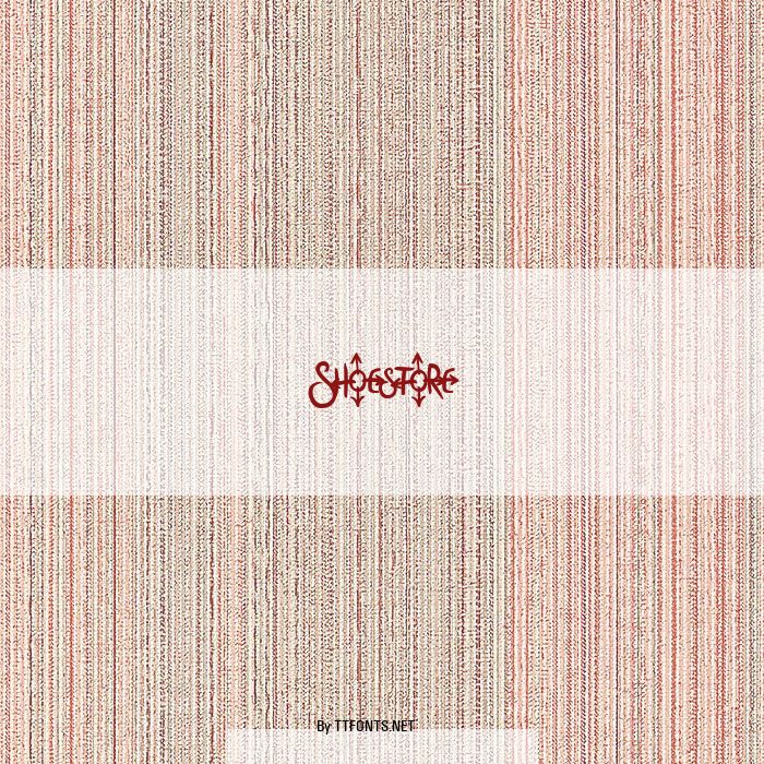 Shoestore example
