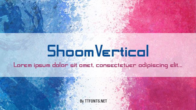 ShoomVertical example