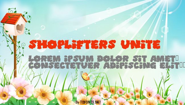 Shoplifters unite example
