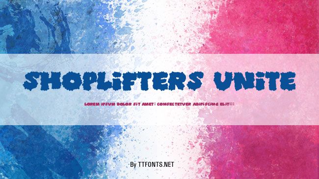 Shoplifters unite example