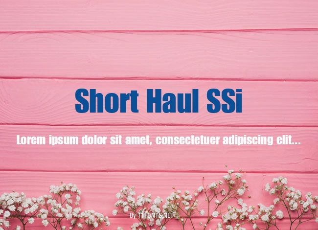 Short Haul SSi example