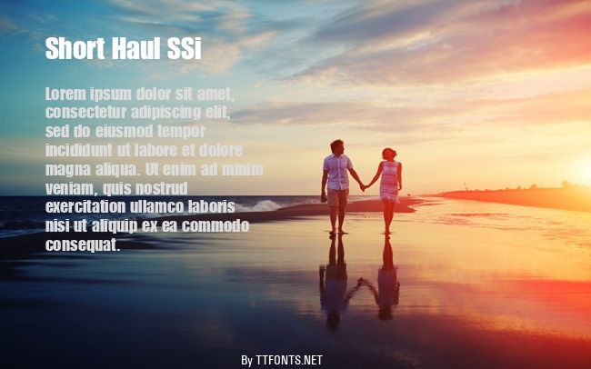 Short Haul SSi example