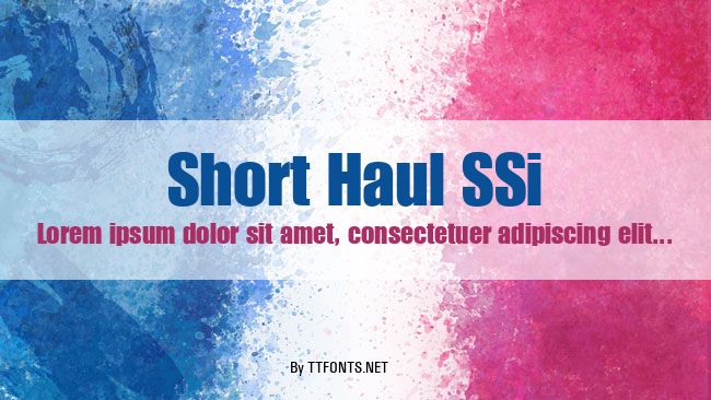 Short Haul SSi example
