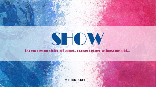 SHOW example