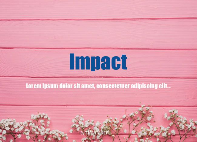 Impact example